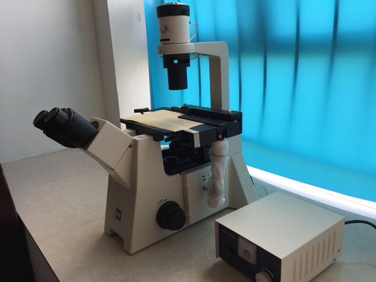 रिसर्च सेल कल्चर के लिए त्रिकोणीय उल्टे जैविक माइक्रोस्कोप
