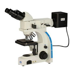 चिंतनशील और प्रेषित प्रकाश के साथ ईमानदार दूरबीन मैटलर्जिकल माइक्रोस्कोप