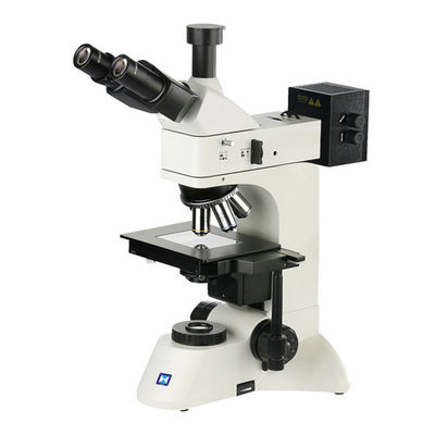 डार्क फील्ड ऑब्जेक्टिव 1500X ईमानदार मैटलर्जिकल माइक्रोस्कोप